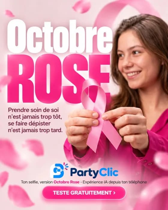 Visuel Octobre Rose, jamais trop tôt